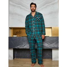 Пижама Малиновые сны, размер 56, белый, зеленый