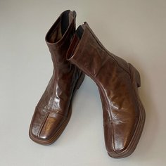 Ботинки, размер 36/38, коричневый Нет бренда