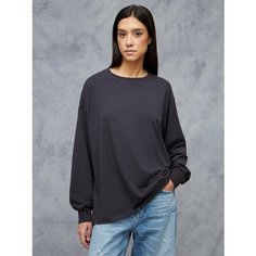 Лонгслив Ticle, размер 42-46, , серый, черный