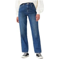 Джинсы широкие Wrangler, размер 29/32, синий