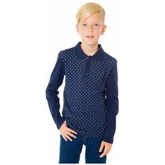 Поло N.O.A., размер 140, темно-синий NOA