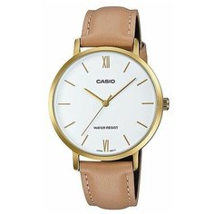 Наручные часы CASIO Collection, бежевый