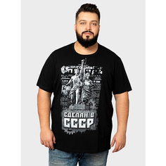 Футболка MixFix, размер 6XL, чёрный