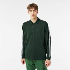 Поло LACOSTE, размер T5, зеленый