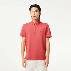 Поло LACOSTE Regular Fit, размер T6, коралловый