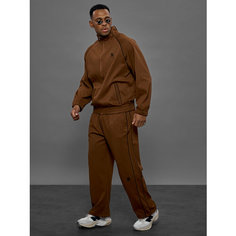 Костюм спортивный , размер L, brown Нет бренда