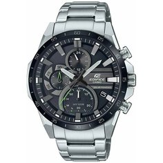 Наручные часы CASIO, серый, зеленый, черный, серебряный