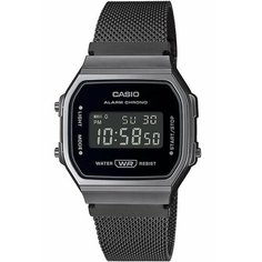 Наручные часы CASIO, черный, серый