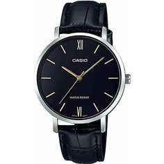 Наручные часы CASIO, серебряный, черный