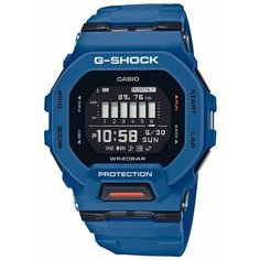 Наручные часы CASIO, синий, черный