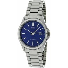 Наручные часы CASIO, синий, серебряный