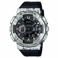 Наручные часы CASIO, серый, серебряный, черный