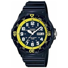 Наручные часы CASIO, белый, желтый, синий, черный