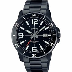 Наручные часы CASIO, белый, черный