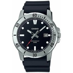 Наручные часы CASIO, серебряный, черный