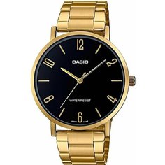 Наручные часы CASIO, золотой, черный