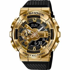 Наручные часы CASIO, золотой, серый, черный