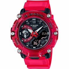 Наручные часы CASIO, красный, черный