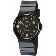 Наручные часы CASIO, черный, золотой