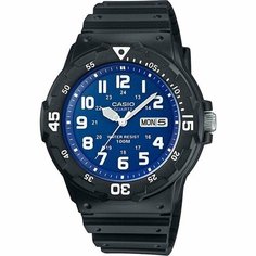 Наручные часы CASIO, белый, синий, черный