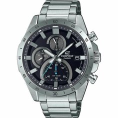 Наручные часы CASIO, черный, серебряный
