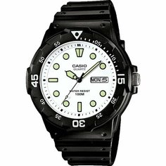 Наручные часы CASIO, белый, черный