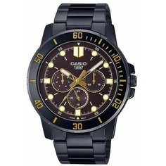 Наручные часы CASIO, бордовый, черный