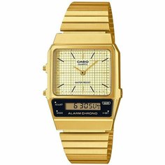 Наручные часы CASIO, черный, золотой