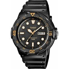 Наручные часы CASIO, белый, желтый, черный