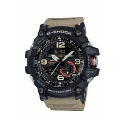 Наручные часы CASIO, черный, бежевый, серый