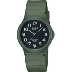 Наручные часы CASIO, черный, зеленый