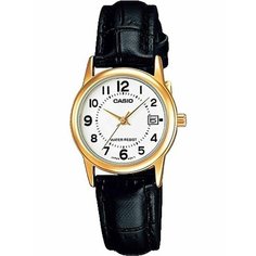 Наручные часы CASIO, белый, золотой, черный