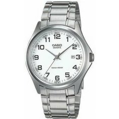 Наручные часы CASIO, серебряный, черный, белый