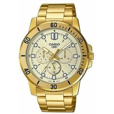 Наручные часы CASIO, золотой, черный