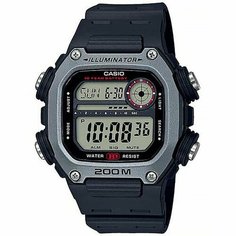 Наручные часы CASIO, серый, черный