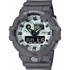 Наручные часы CASIO, голубой, серый