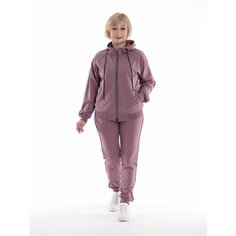 Костюм спортивный , размер 50, розовый Mira Moda