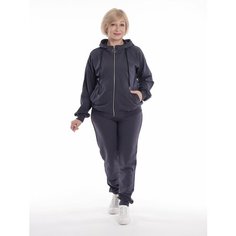 Костюм спортивный , размер 50, баклажановый Mira Moda