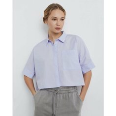 Рубашка Gloria Jeans, размер XS (38-40), голубой