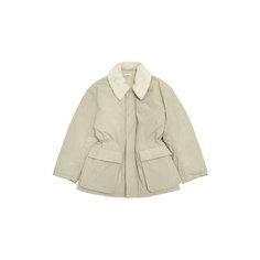 Пуховик AMOMENTO Padded Safari Jumper, размер OneSize, бежевый