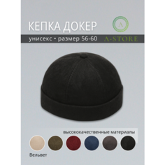 Бейсболка докер A-Store, размер 56-60, черный