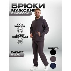 Брюки спортивные GLS garment production, размер XL, серый
