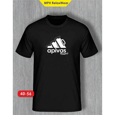 Футболка MPH relax wear, размер S, черный