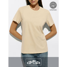 Футболка Omsa, размер 50/XL, экрю