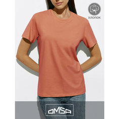 Футболка Omsa, размер 50/XL, коралловый