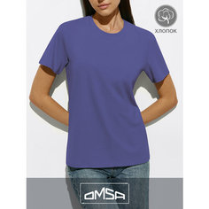 Футболка Omsa, размер 50/XL, фиолетовый