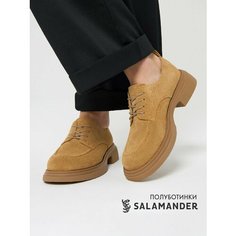 Полуботинки дерби Salamander, размер 39, песочный