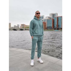 Мужской спортивный костюм футер петля полынь 50-52 Счастливы вместе