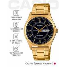 Наручные часы CASIO Collection, черный/золотой