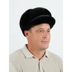 Шапка Меховой век, размер 57-58, черный 2